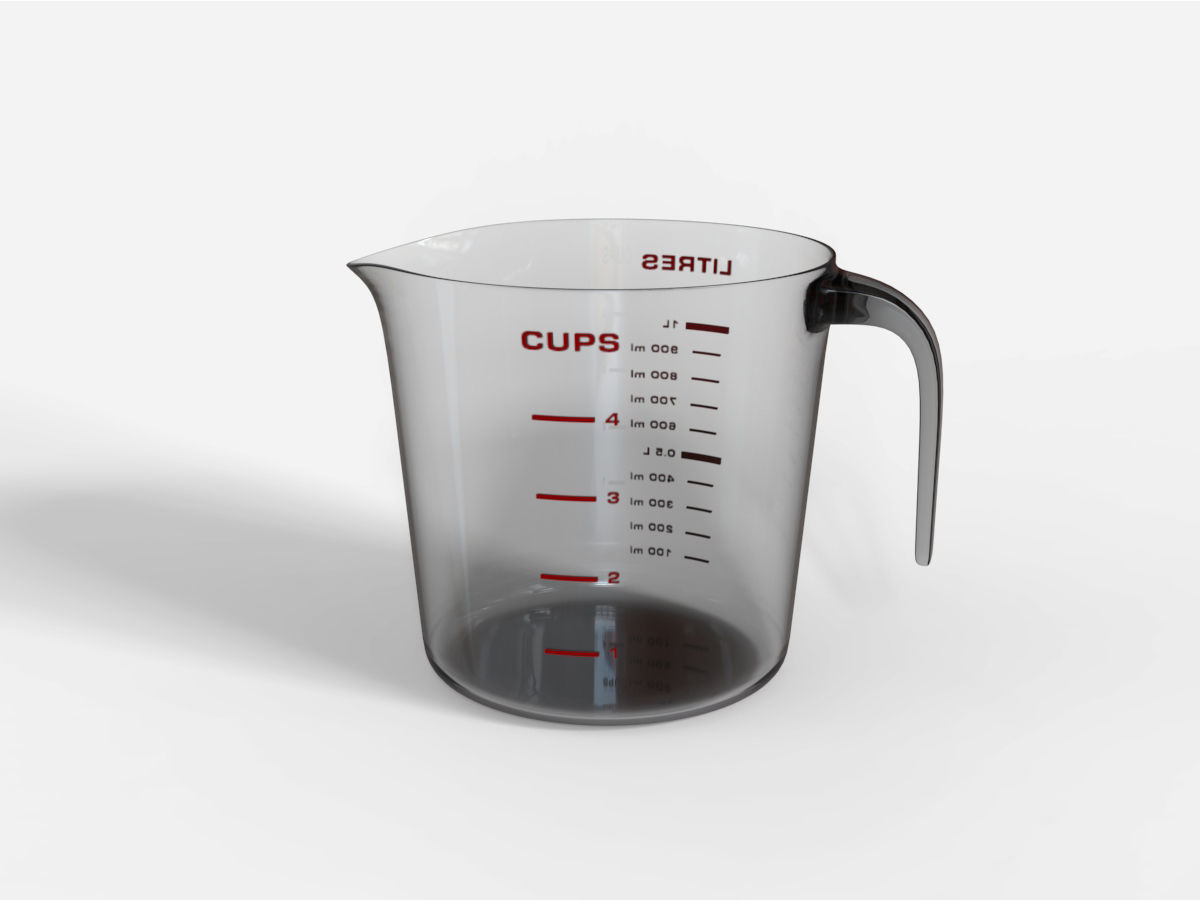 Measuring Cup 3D model_1
