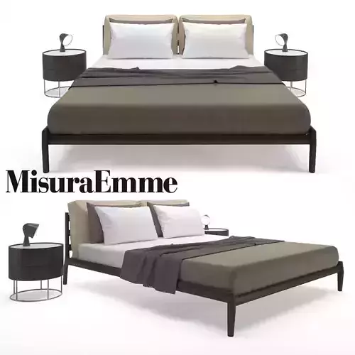 Misura Emme Eladio Bed 3D model