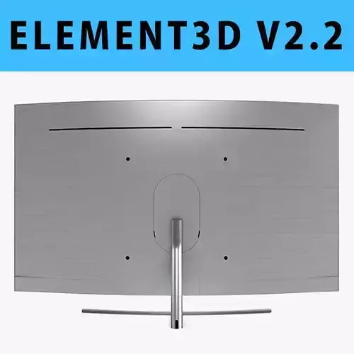 E3D - Samsung Q8C 75 Inch  Remote QLED 4K TV 3D