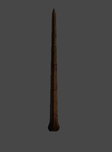 Short Sword2 Low-poly 3D model_9