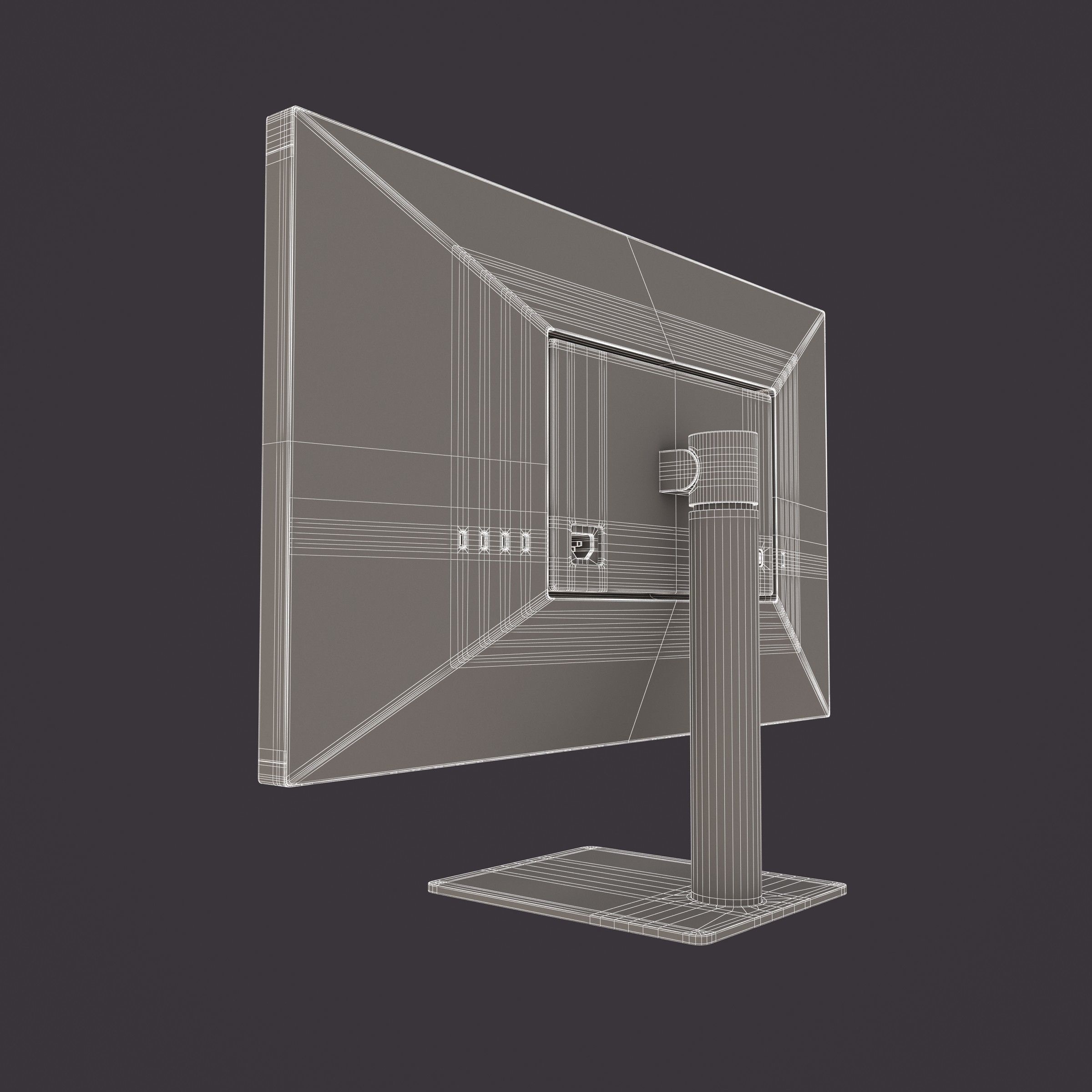 E3D - LG UltraFine 5K Display 3D model 3D model_7