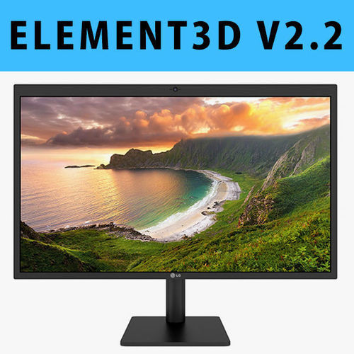 E3D - LG UltraFine 5K Display 3D model 3D model