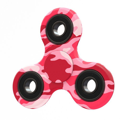 Pink camo spinner 3D model