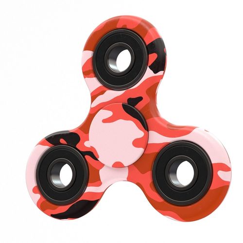 Red camo spinner 3D model