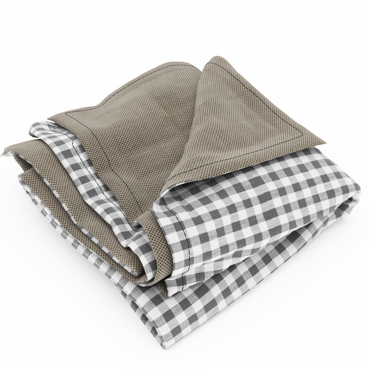 Blanket collection 04 3D model_4