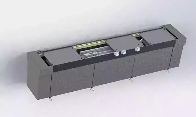 Speed-fold conveyor chains 3D model