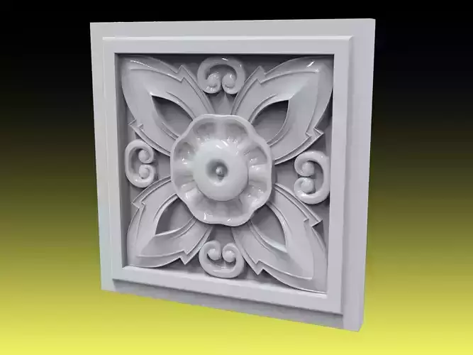 Rosette 032 3D print model