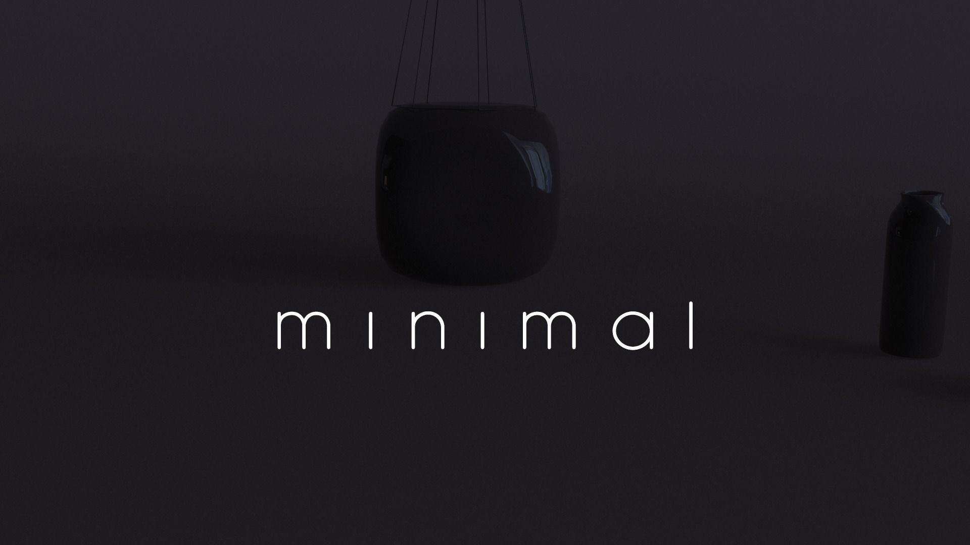 Minimal Interior Home Decoration 3D model_4