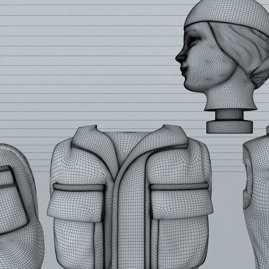 Soilder Toy Medic 3D print model_3