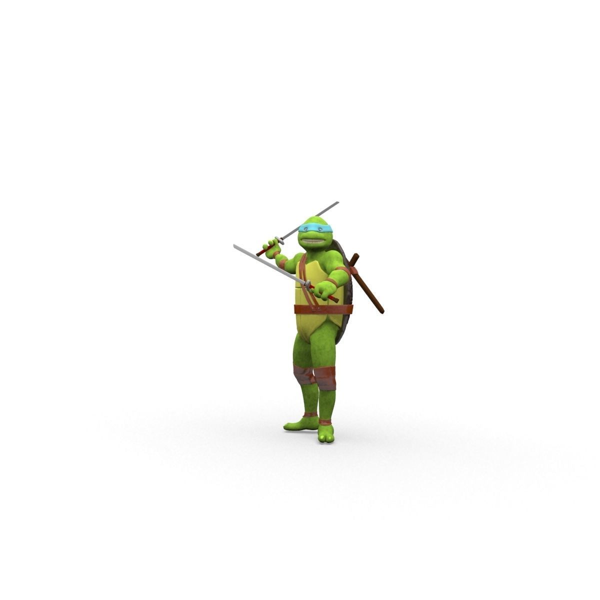 Teenage Mutant Ninja Turtles - Leonardo 3D model_3