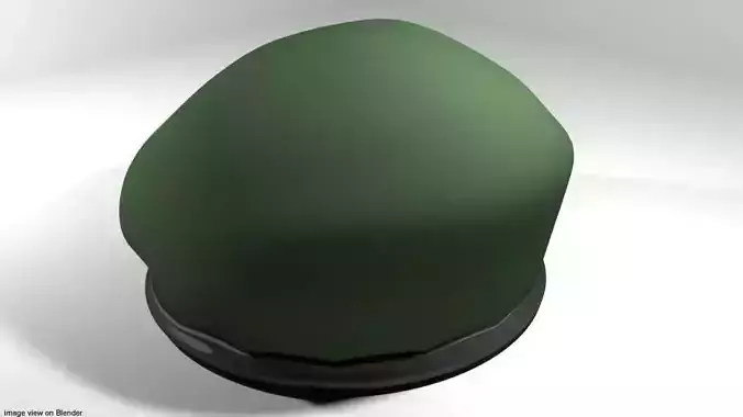 Hat - Beret 3D model