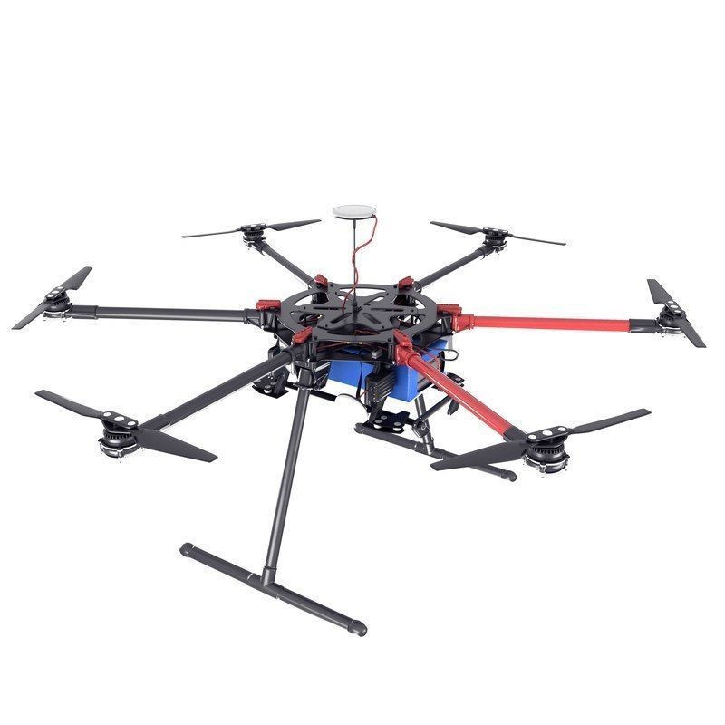 Drone Collection Set 9in1 3D model_12