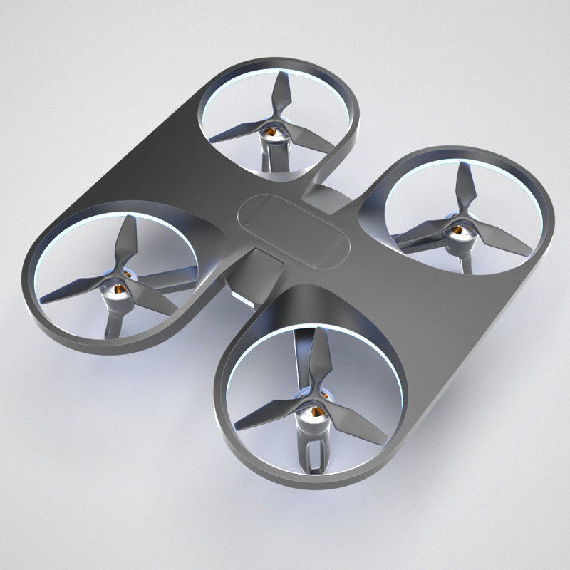 Drone Collection Set 9in1 3D model_5