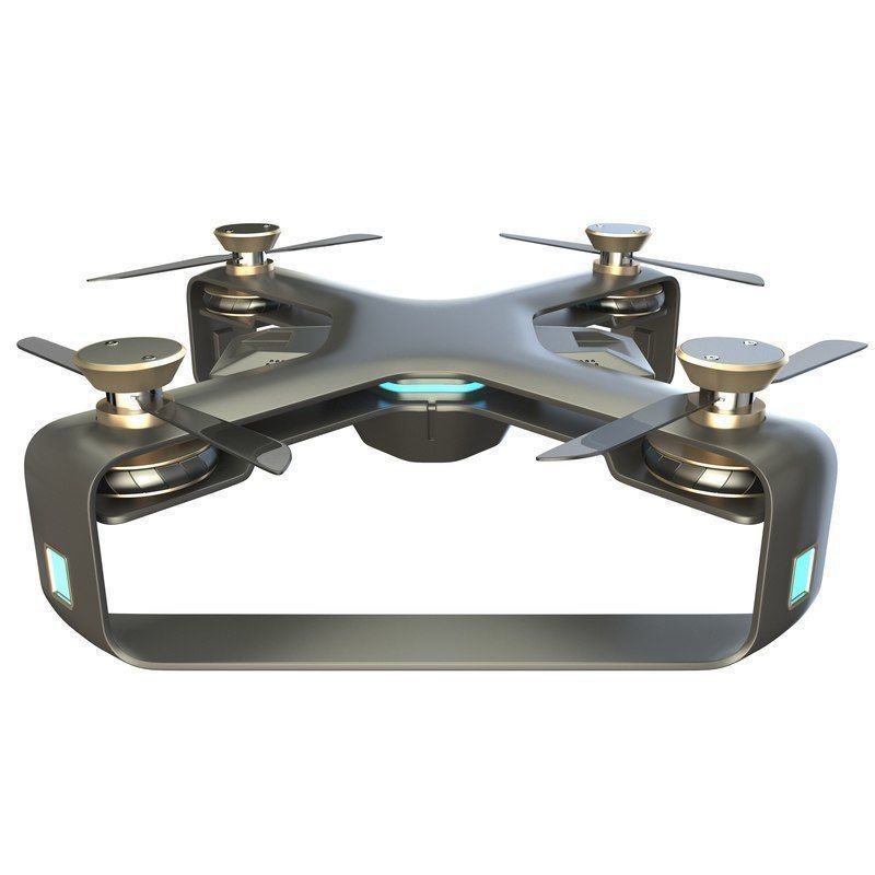 Drone Collection Set 9in1 3D model_4