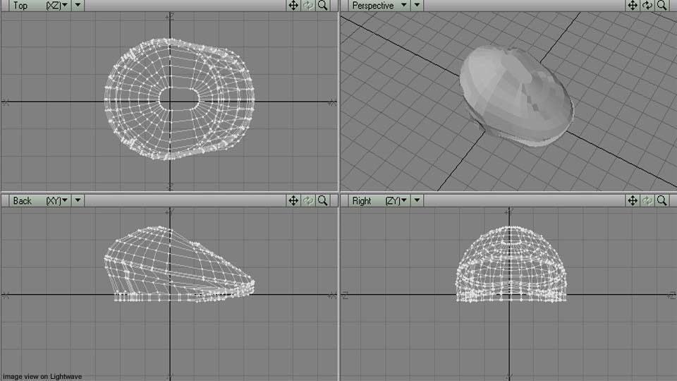 Hat - Flat cap 3D model_5