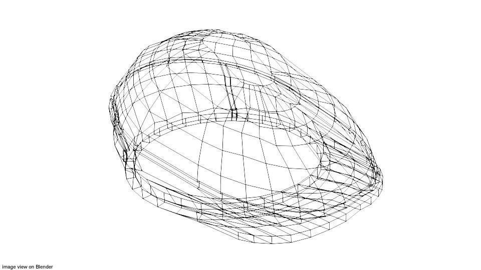 Hat - Flat cap 3D model_3