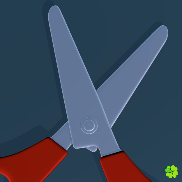 School scissor rigged low poly  Low-poly 3D model_3