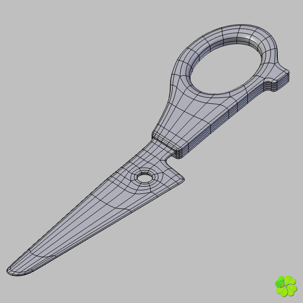 School scissor rigged low poly  Low-poly 3D model_20
