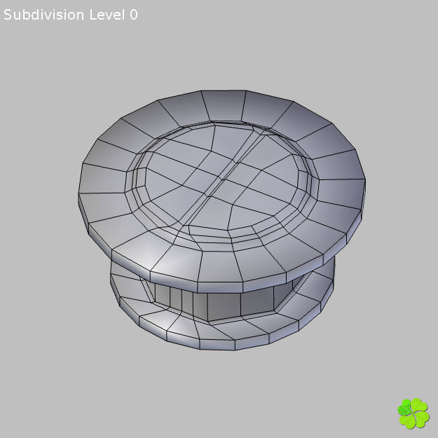 School scissor rigged low poly  Low-poly 3D model_17