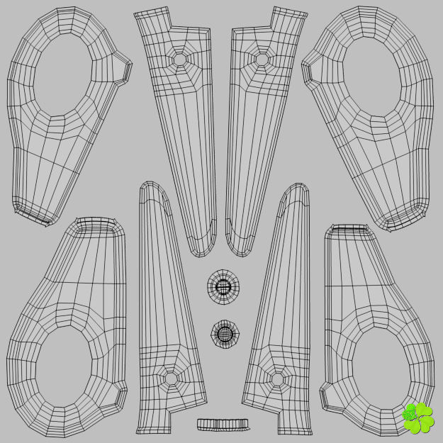 School scissor rigged low poly  Low-poly 3D model_33