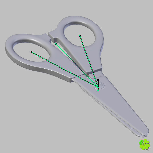 School scissor rigged low poly  Low-poly 3D model_30