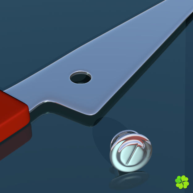 School scissor rigged low poly  Low-poly 3D model_9