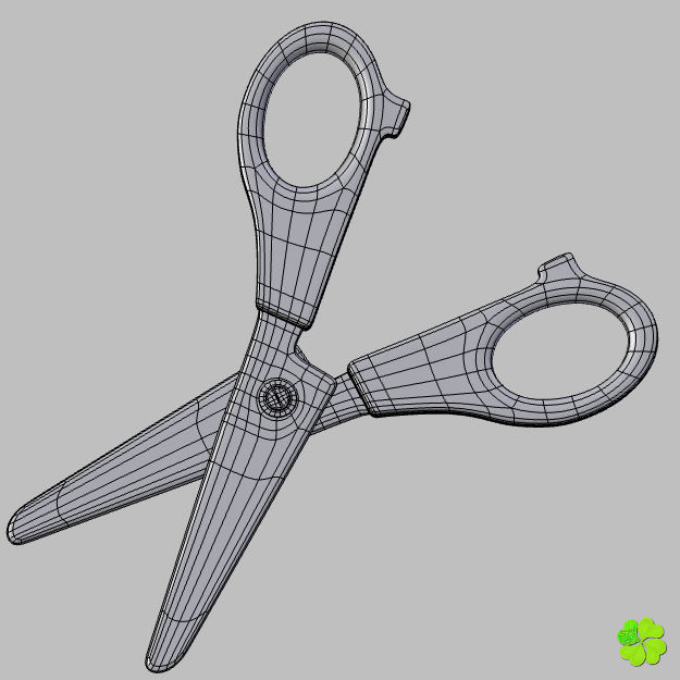 School scissor rigged low poly  Low-poly 3D model_12