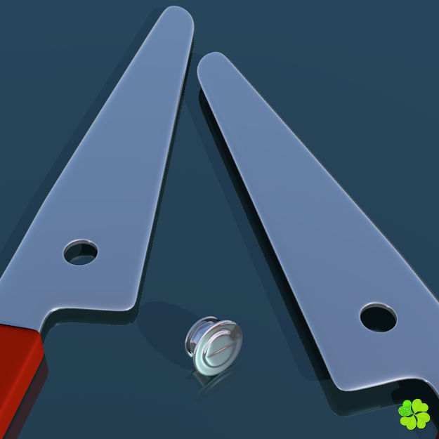 School scissor rigged low poly  Low-poly 3D model_8