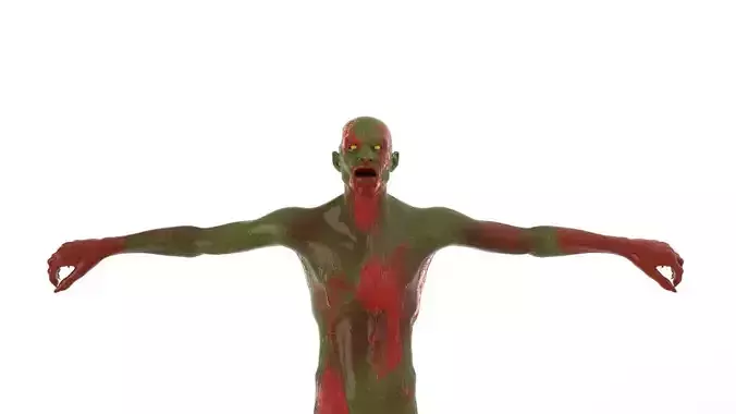 Realistic Zombie Character