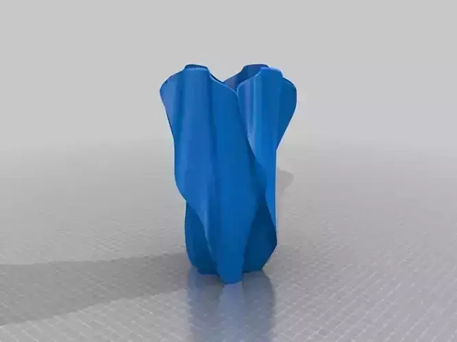 Twisted Tapered Waved Box 