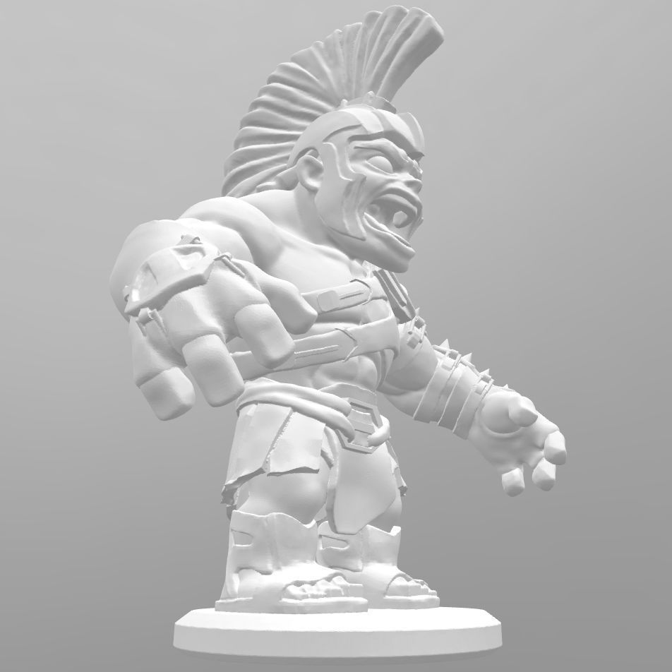 Hulk Chibi 3D print model_4