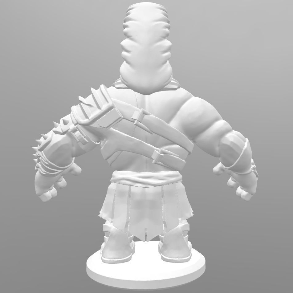 Hulk Chibi 3D print model_6
