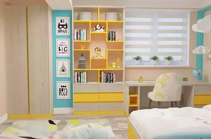 KIDS ROOM 3D model