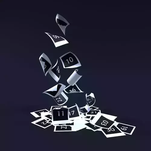 Photo Paper 3D model