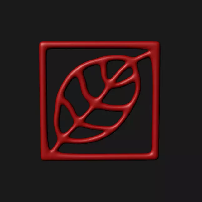 Abstract Leaf 3D model_0