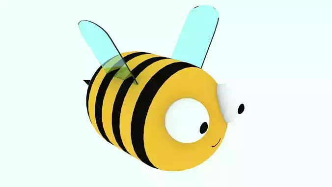 Bee cute Free 3D model