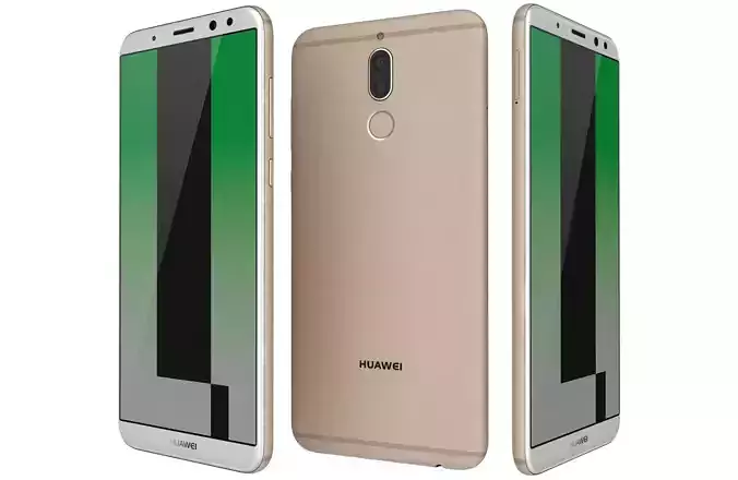 Huawei Mate 10 Lite Prestige Gold 3D model