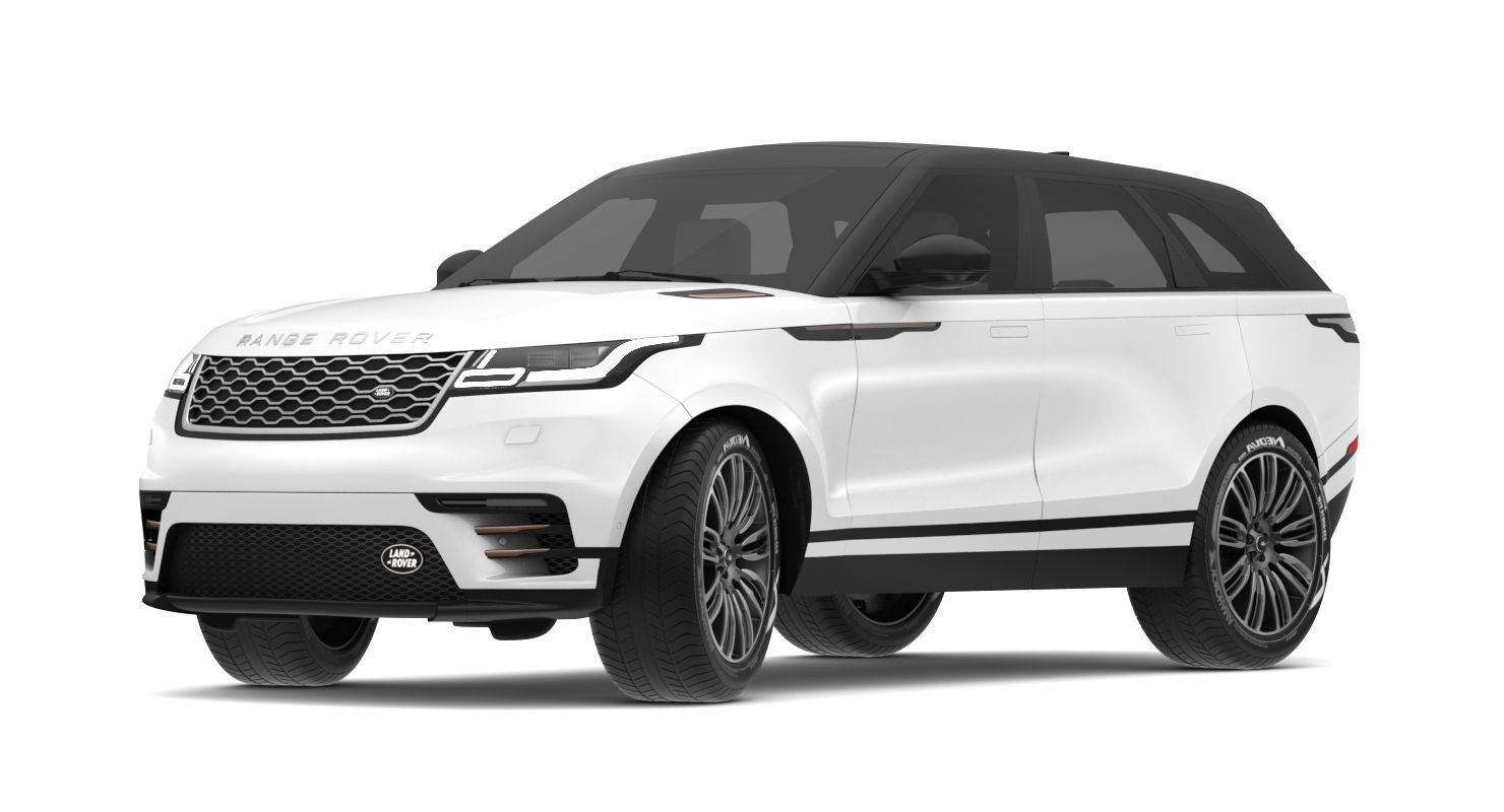 2018 Land Rover Range Rover Velar Fuji White 3D model_2