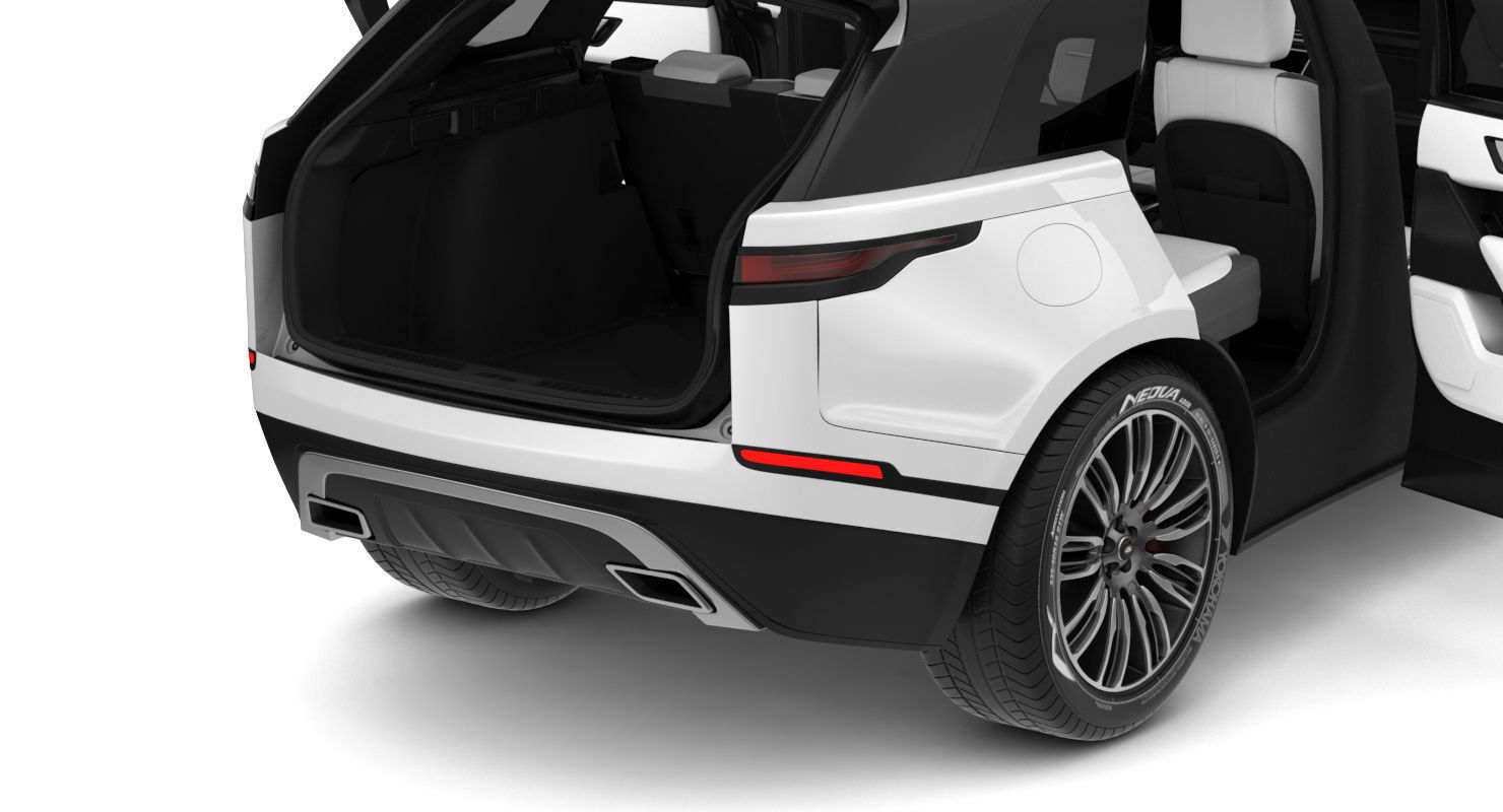 2018 Land Rover Range Rover Velar Fuji White 3D model_17