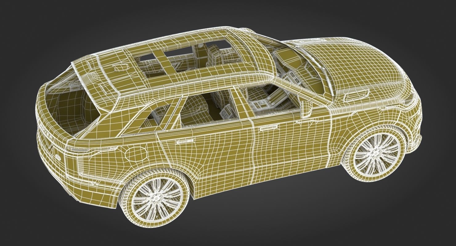 2018 Land Rover Range Rover Velar Fuji White 3D model_21