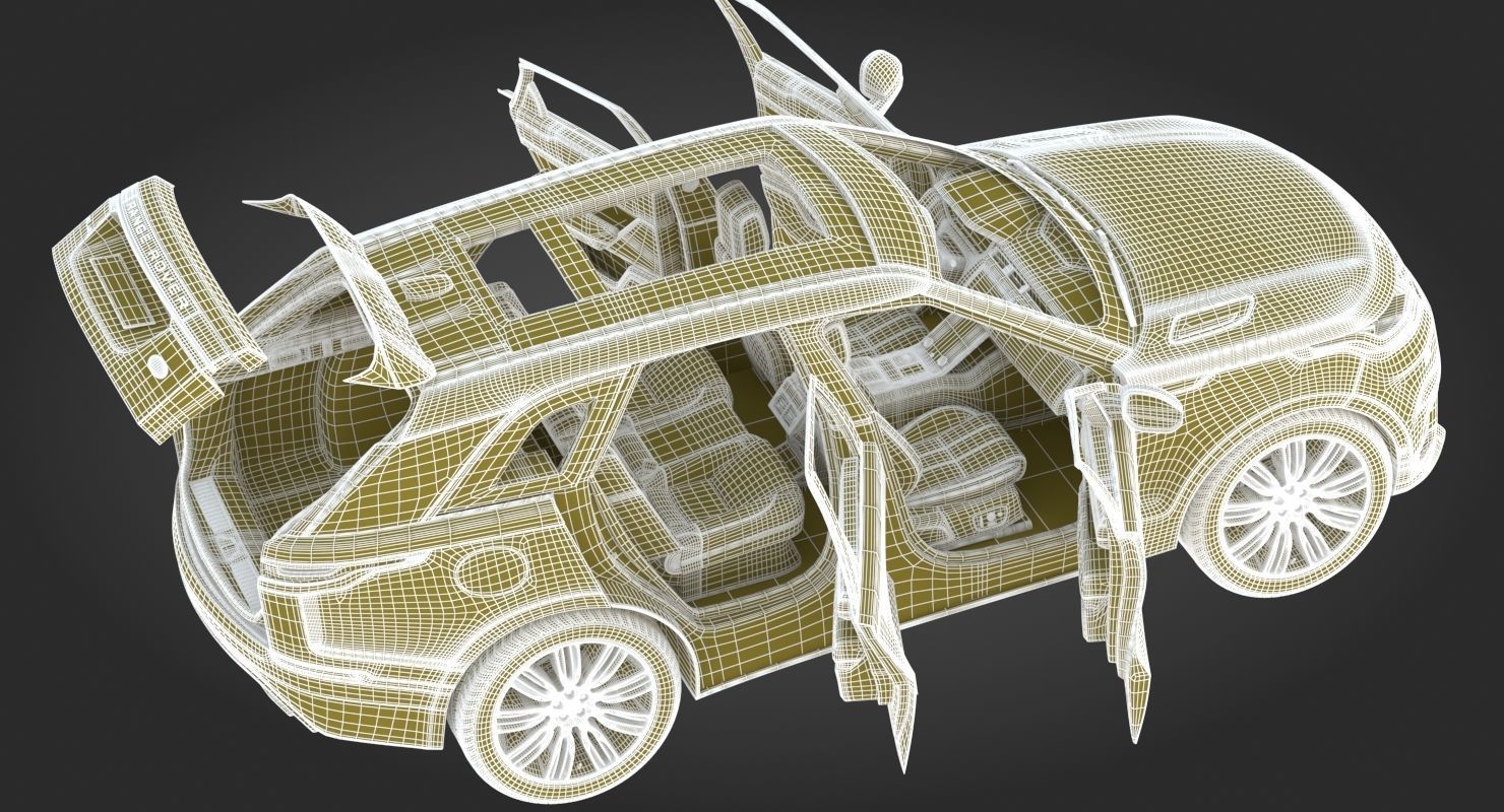 2018 Land Rover Range Rover Velar Fuji White 3D model_32