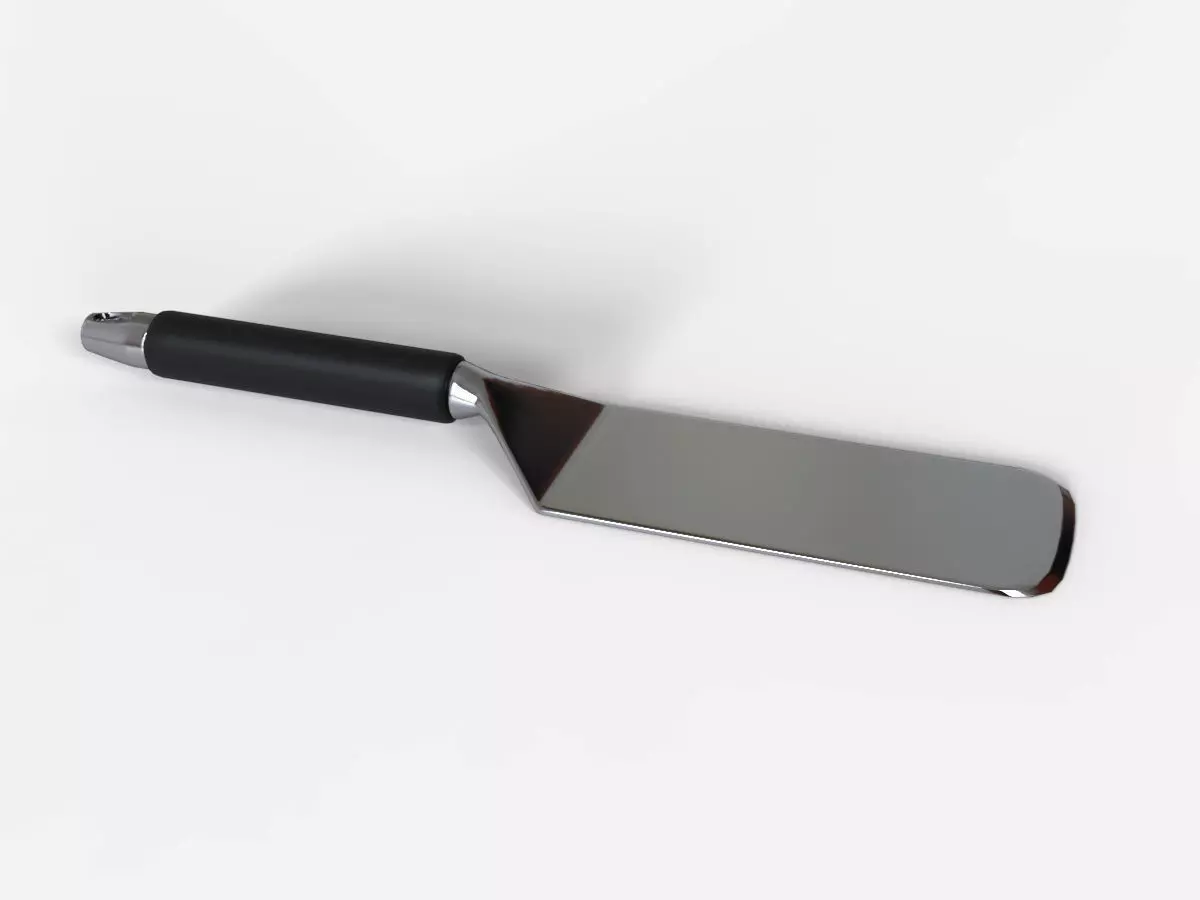 Turner spatula 3D model_0