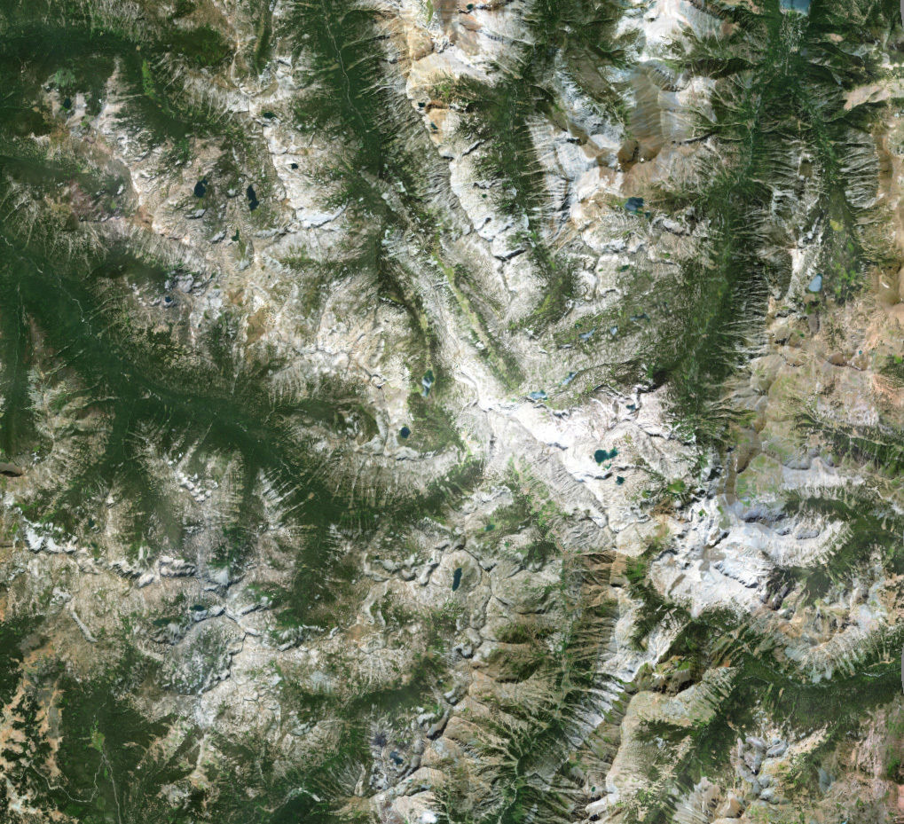 Wallowa Mountains 3D model_1