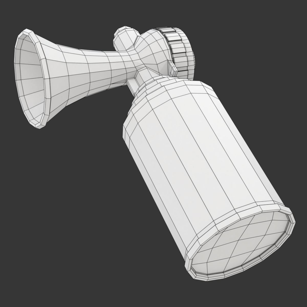 Air Horn 3D model_25