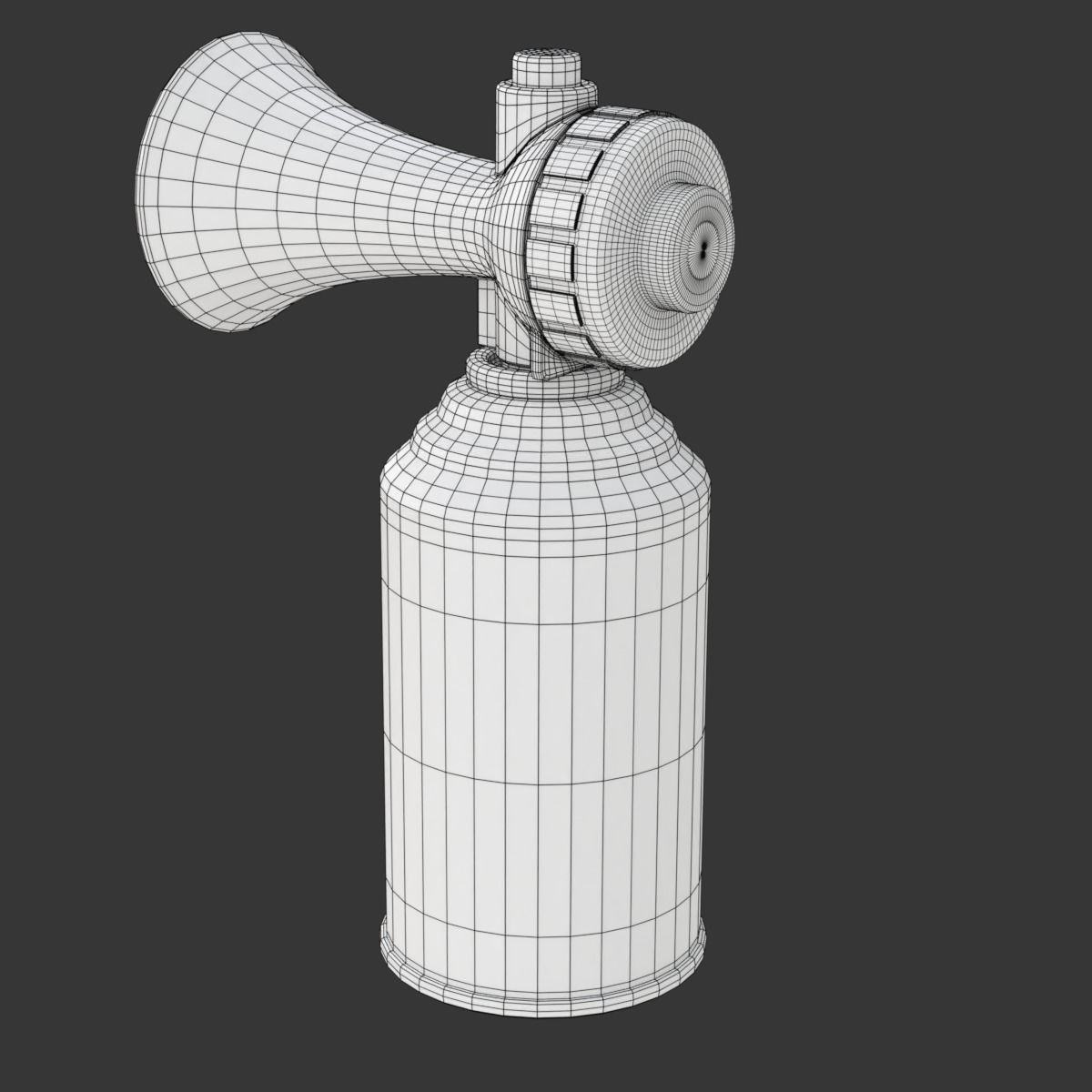 Air Horn 3D model_34