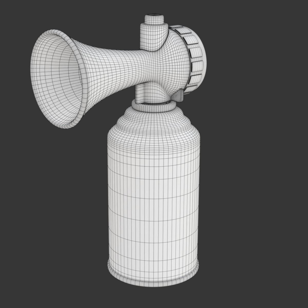 Air Horn 3D model_35