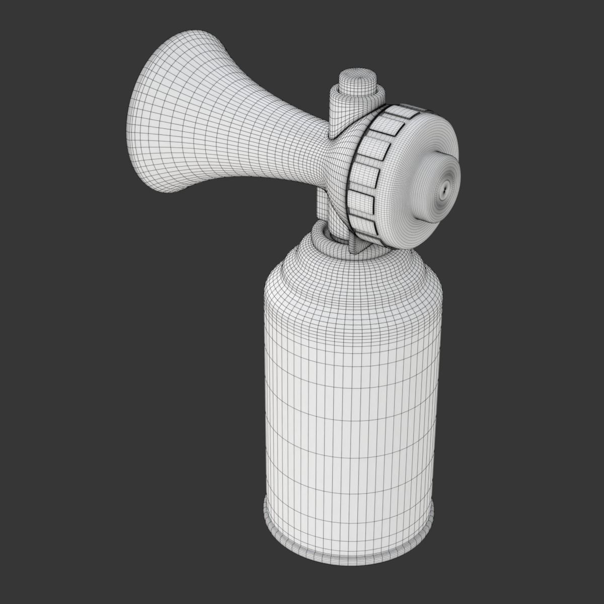 Air Horn 3D model_36