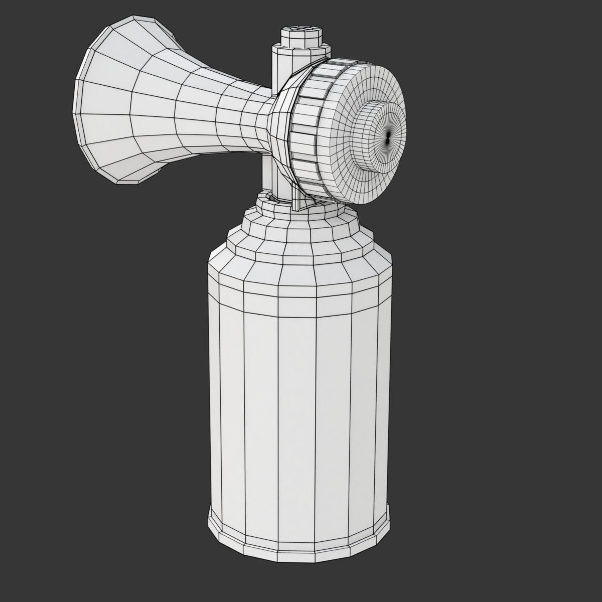 Air Horn 3D model_26