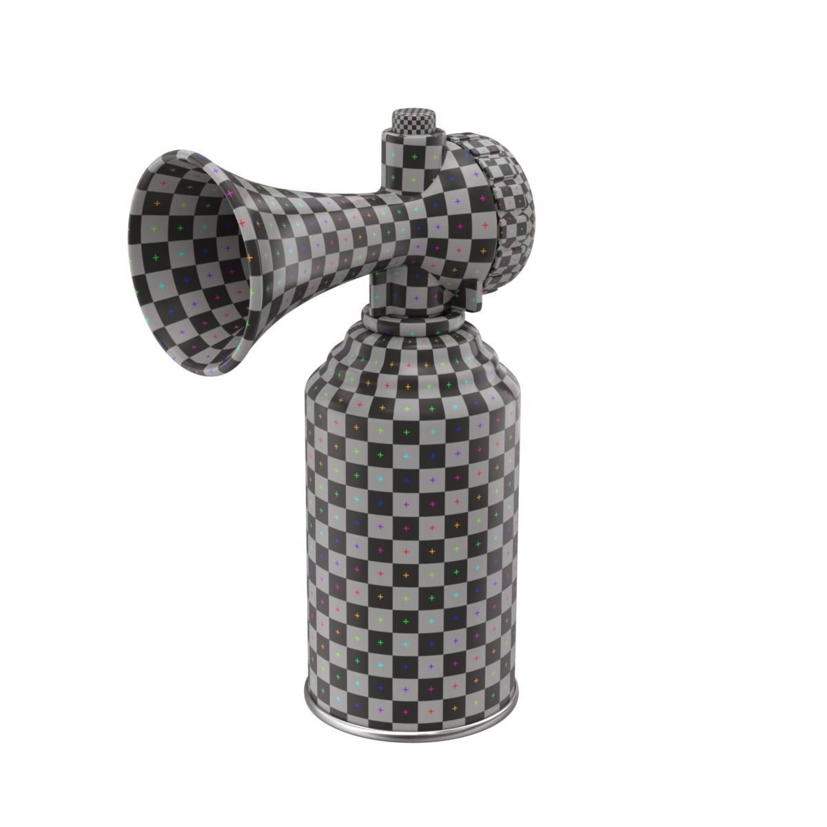 Air Horn 3D model_16