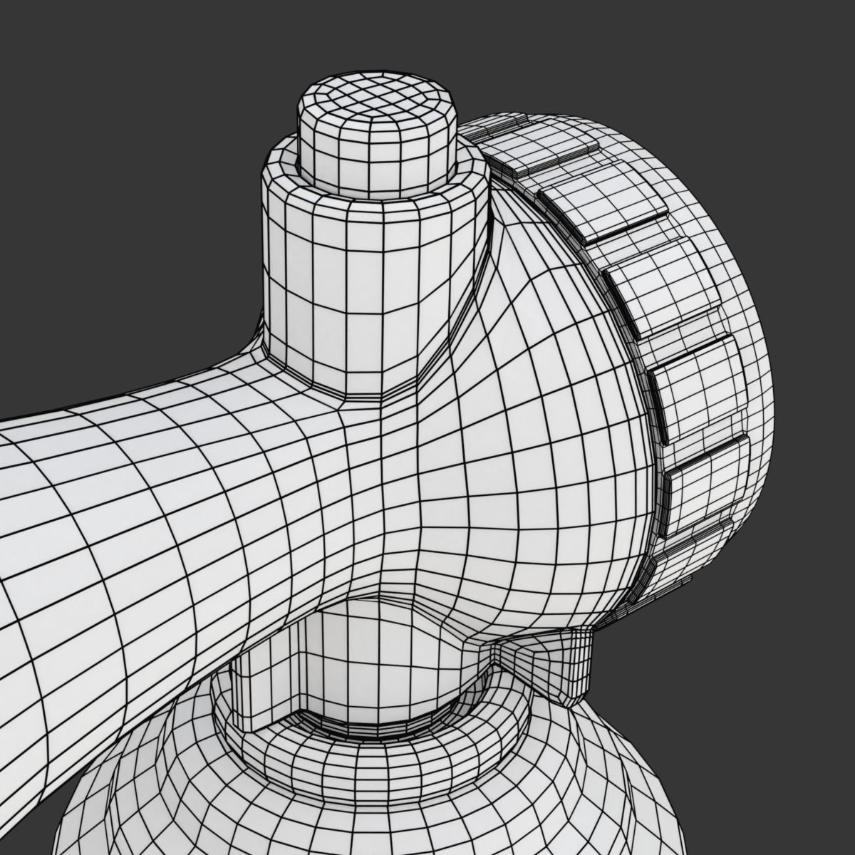 Air Horn 3D model_31